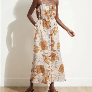 NWT Banana Republic Ramie Gathered Maxi Dress